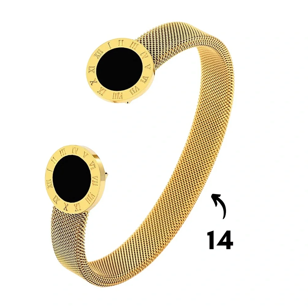 NEW Cable Bracelet Collection Silver Gold Stainless Steel